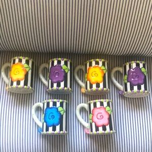 Ceramic Mugs Set of 6 for$20 or sold separately